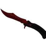 ★ StatTrak™ Butterfly Knife | Crimson Web (Minimal Wear)