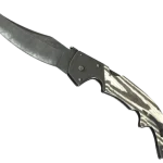 ★ StatTrak™ Falchion Knife | Black Laminate (Field-Tested)