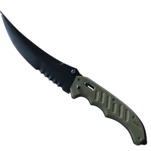 ★ StatTrak™ Flip Knife | Blue Steel (Field-Tested)