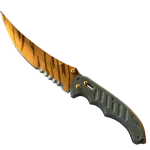 ★ StatTrak™ Flip Knife | Tiger Tooth (Factory New)