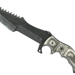 ★ StatTrak™ Huntsman Knife | Black Laminate (Field-Tested)