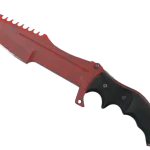 ★ StatTrak™ Huntsman Knife | Crimson Web (Minimal Wear)