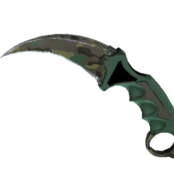 ★ StatTrak™ Karambit | Boreal Forest (Well-Worn)