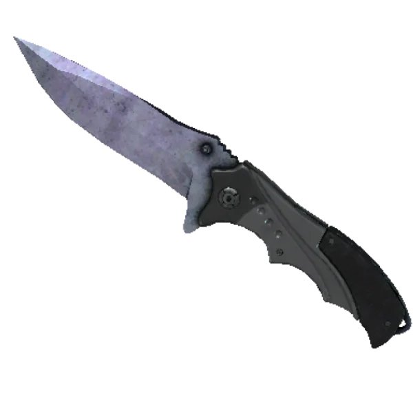 ★ StatTrak™ Nomad Knife | Blue Steel (Well-Worn)