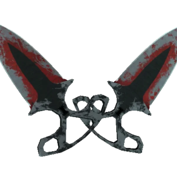 ★ StatTrak™ Shadow Daggers | Crimson Web (Battle-Scarred)