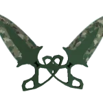 ★ StatTrak™ Shadow Daggers | Forest DDPAT (Minimal Wear)