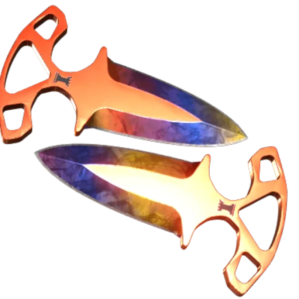 ★ StatTrak™ Shadow Daggers | Marble Fade (Factory New)