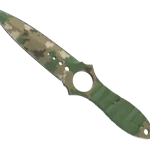 ★ StatTrak™ Skeleton Knife | Forest DDPAT (Well-Worn)