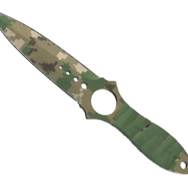 ★ StatTrak™ Skeleton Knife | Forest DDPAT (Well-Worn)