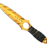 ★ StatTrak™ Skeleton Knife | Tiger Tooth (Minimal Wear)