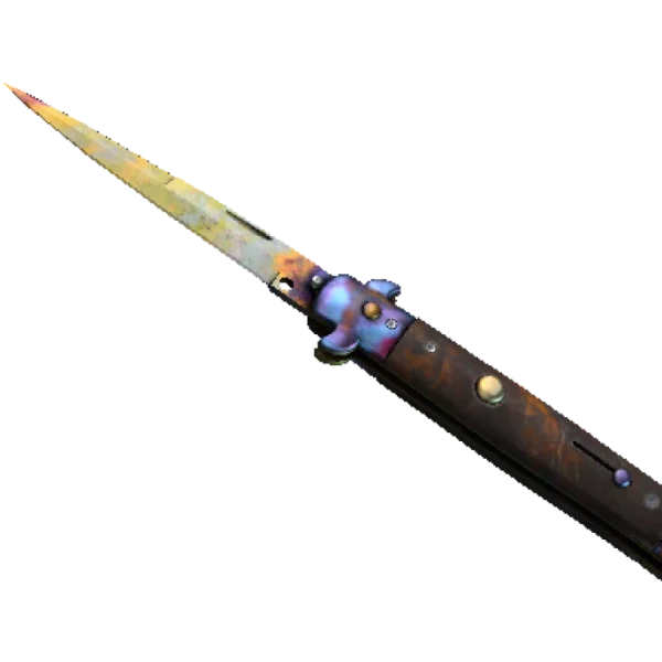 ★ StatTrak™ Stiletto Knife | Case Hardened (Minimal Wear)