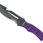 ★ StatTrak™ Survival Knife | Ultraviolet (Minimal Wear)
