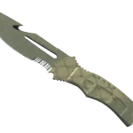 ★ Survival Knife | Safari Mesh (Well-Worn)