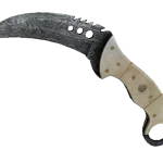 ★ Talon Knife | Damascus Steel (Battle-Scarred)